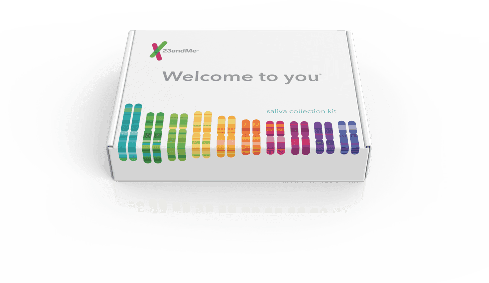 23andMe DNA testing kit