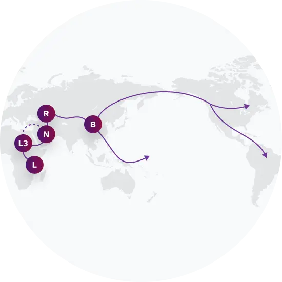 B2a1a Migration Map