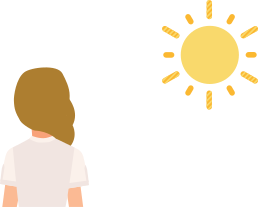 hair and sun