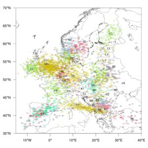 Genes mirror geography for Europeans