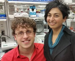 Eric & Sonia in the Lab
